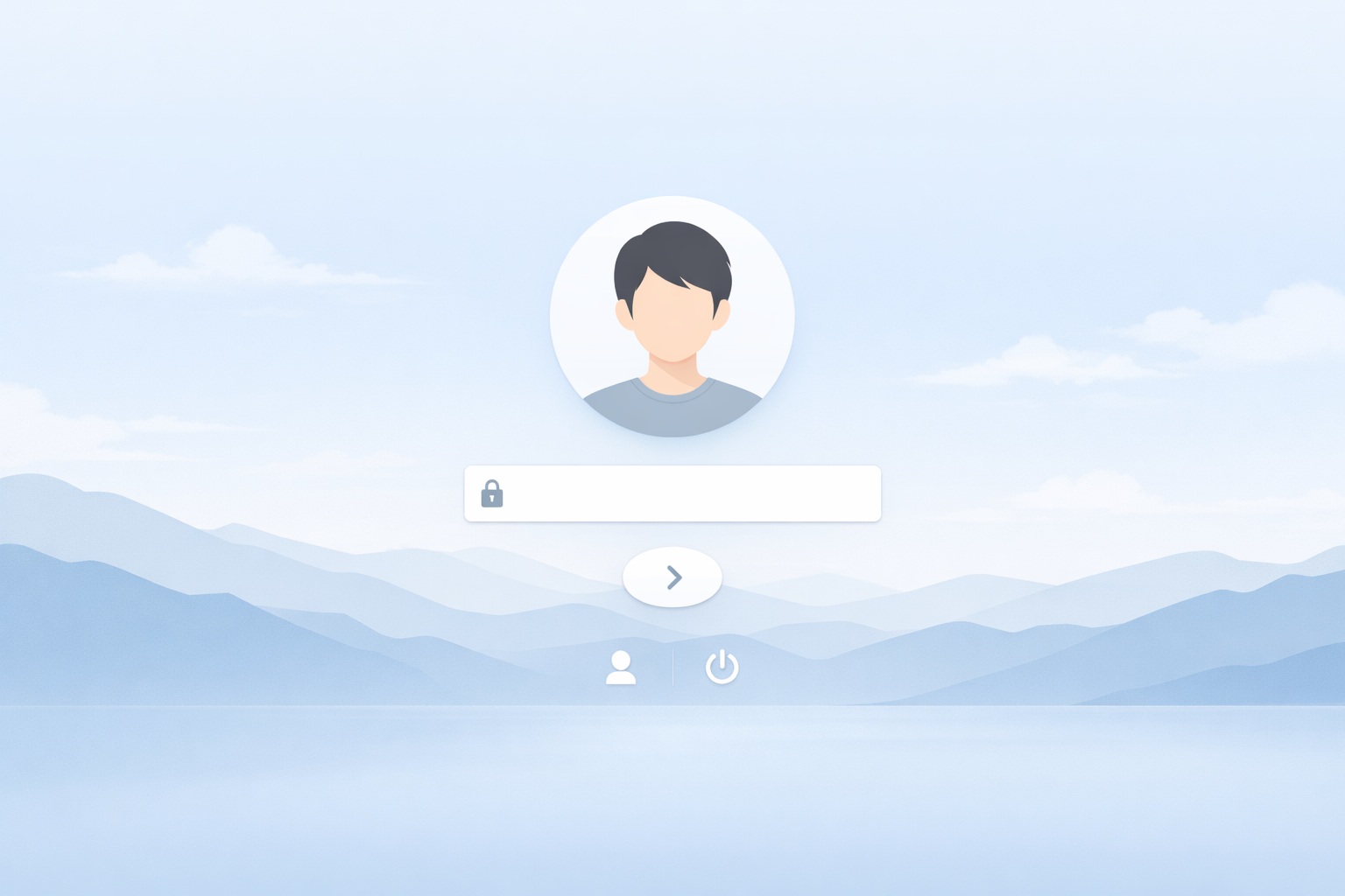 Windows11のログイン画面
